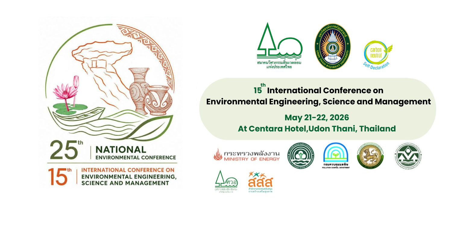 The 15th International Conference on Environmental Engineering, Science and Management